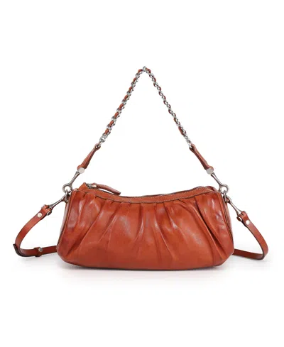 Old Trend Foxglove Convertible Mini Hobo Bag In Caramel