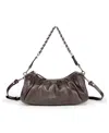 Old Trend Foxglove Convertible Mini Hobo Bag In Taupe