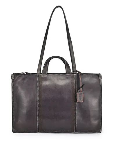 Old Trend Freesia Large Top Handle Tote Bag In Black