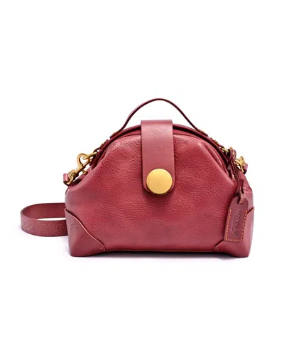 Old Trend Gypsy Soul Leather Crossbody Bag In Lilac