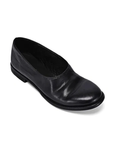 Old Trend Heritage Genuine Leather Minimal Soft Mary Jane Flat In Black