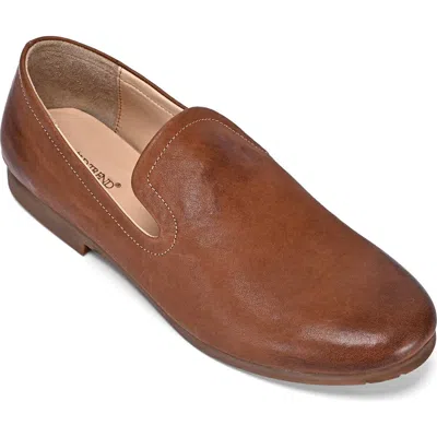 Old Trend Heritage Genuine Leather Refined Comfort Slip On Loafer In Brown