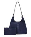 Old Trend Hydrangea Medium Hobo Bag In Blue