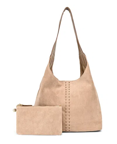Old Trend Hydrangea Medium Hobo Bag In Brown