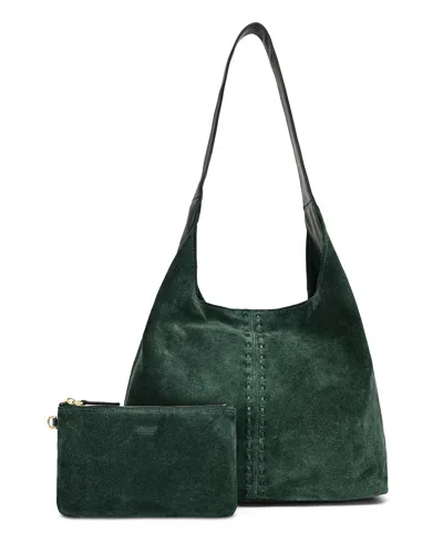 Old Trend Hydrangea Medium Hobo Bag In Green