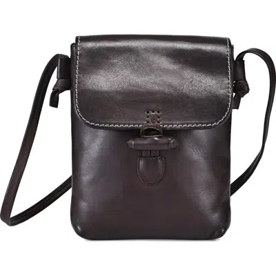 Old Trend Ixia Genuine Leather Minimal Everyday Crossbody In Brown