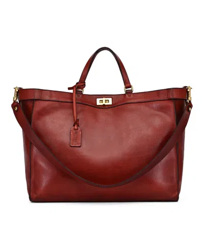 Old Trend Ixia Jet Set Large Tote Bag In Brown