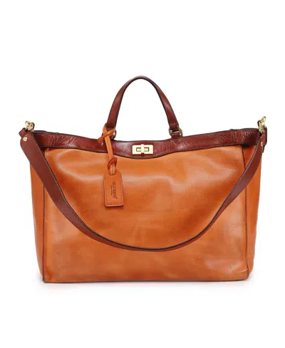 Old Trend Ixia Jet-set Tote Bag In Caramel