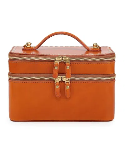 Old Trend Ixia Small Trunk Bag In Caramel