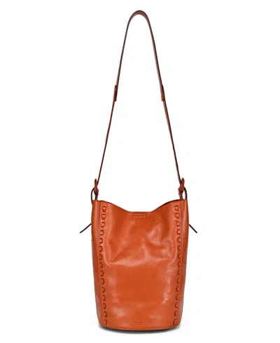 Old Trend Juniper Handwoven Mini Crossbody Bag In Brown