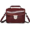 Old Trend Laurel Convertible Crossbody Bag In Burgundy