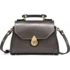 Old Trend Laurel Genuine Leather Classic Everyday Satchel In Gray