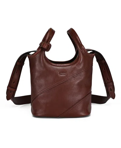 Old Trend Laurel Mini Convertible Tote Bag In Brown