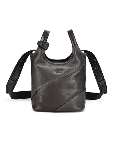 Old Trend Laurel Mini Convertible Tote Bag In Gray