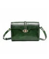 Old Trend Laurel Vintage Crossbody Bag In Green
