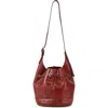 Old Trend Lily Shoulder Bucket Bag In Brown