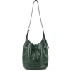Old Trend Lily Shoulder Bucket Bag In Green