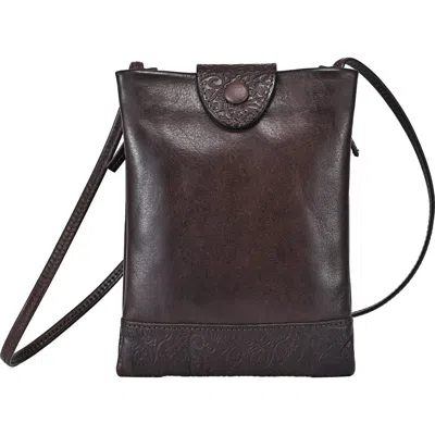 Old Trend Lily Genuine Leather Structured Convertible Crossbody In Brown