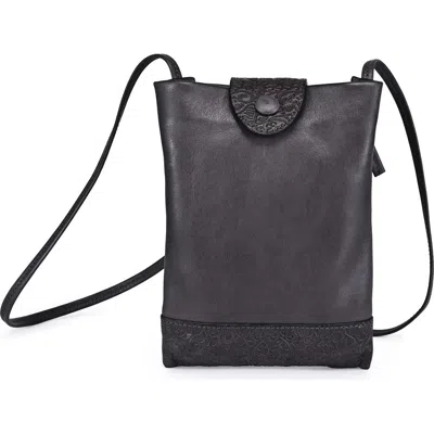 Old Trend Lily Genuine Leather Structured Convertible Crossbody In Gray