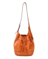 Old Trend Lily Shoulder Bucket Bag In Caramel