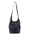 Old Trend Lily Shoulder Bucket Bag In Navy