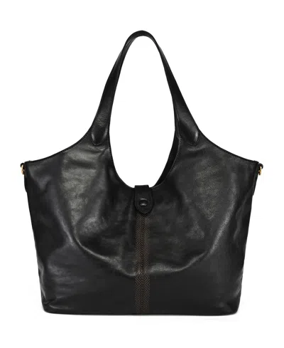 Old Trend Marigold Large Tote Bag In Black
