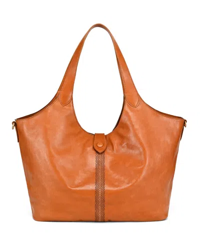 Old Trend Marigold Large Tote Bag In Brown