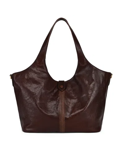 Old Trend Marigold Large Tote Bag In Brown