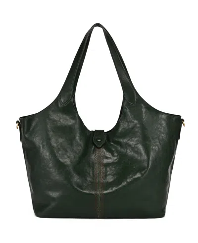 Old Trend Marigold Large Tote Bag In Green