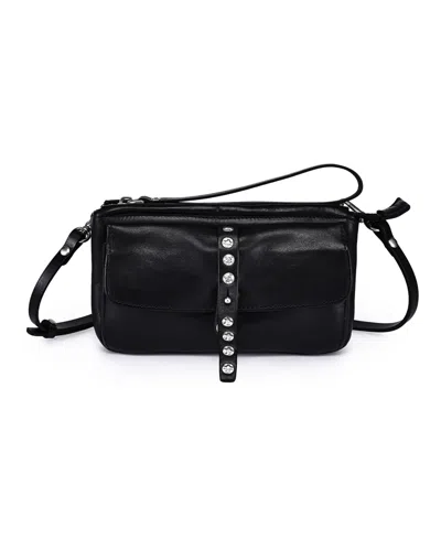 Old Trend Monarda Small Crossbody Bag In Black