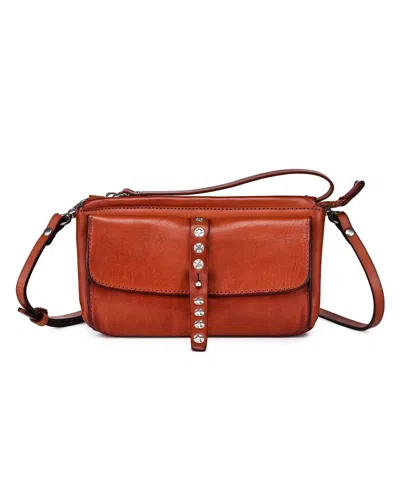 Old Trend Monarda Small Crossbody Bag In Brown