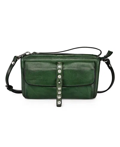 Old Trend Monarda Small Crossbody Bag In Green