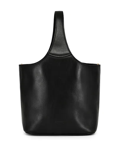 Old Trend Napa Handcrafted Mini Bucket Bag In Black