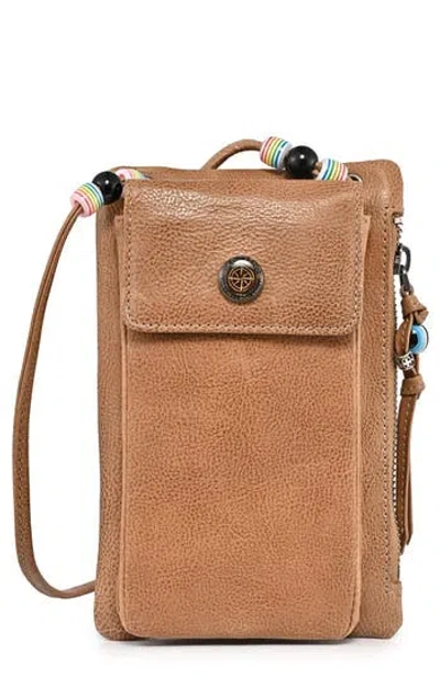 Old Trend Northwood Crossbody Wallet In Brown
