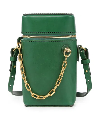 Old Trend Oranda Slim Crossbody In Green