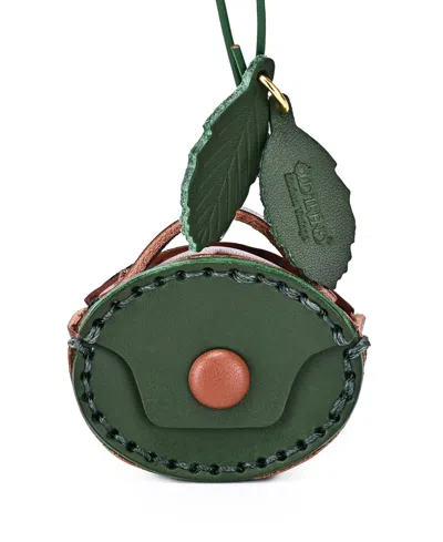 Old Trend Oval Mini Handcrafted Charm In Green