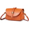 Old Trend Pamela Leather Crossbody Bag In Caramel