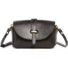 Old Trend Pamela Leather Crossbody Bag In Slate