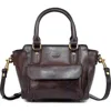Old Trend Pansy Mini Satchel Bag In Brown
