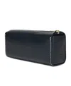 Old Trend Portable Leather Box In Navy
