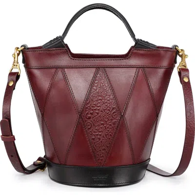 Old Trend Primrose Leather Mini Tote In Brown