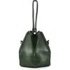 Old Trend Prism Convertible Bucket Bag In Kale