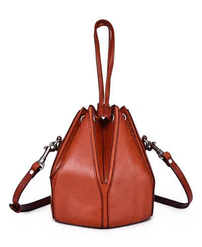 Old Trend Prism Mini Convertible Bucket Crossbody Bag In Brown