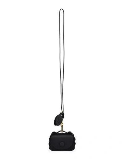 Old Trend Satch Genuine Leather Mini Charm In Black