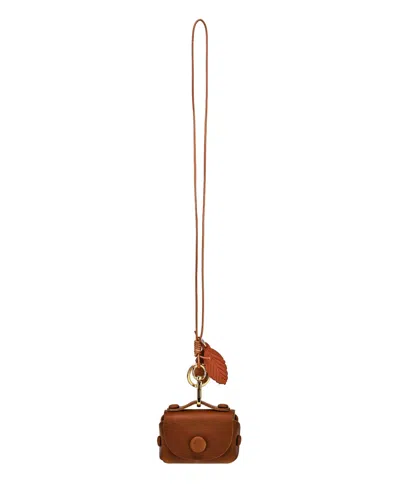 Old Trend Satch Mini Handcrafted Charm In Brown