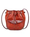 Old Trend Snapper Convertible Bucket Crossbody In Caramel
