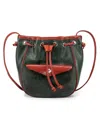Old Trend Snapper Convertible Bucket Crossbody In Green