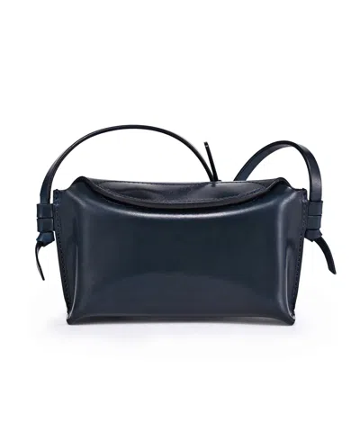 Old Trend Snapper Vintage Crossbody Bag In Navy