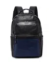 Old Trend Sotis Medium Leather Backpack In Blue