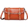 Old Trend Soul Stud Convertible Crossbody Bag In Cognac